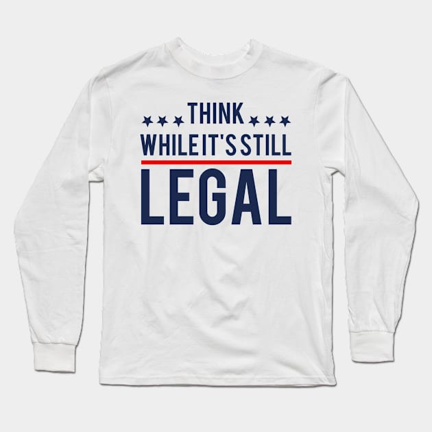 rihanna political shirt Long Sleeve T-Shirt by rahalarts